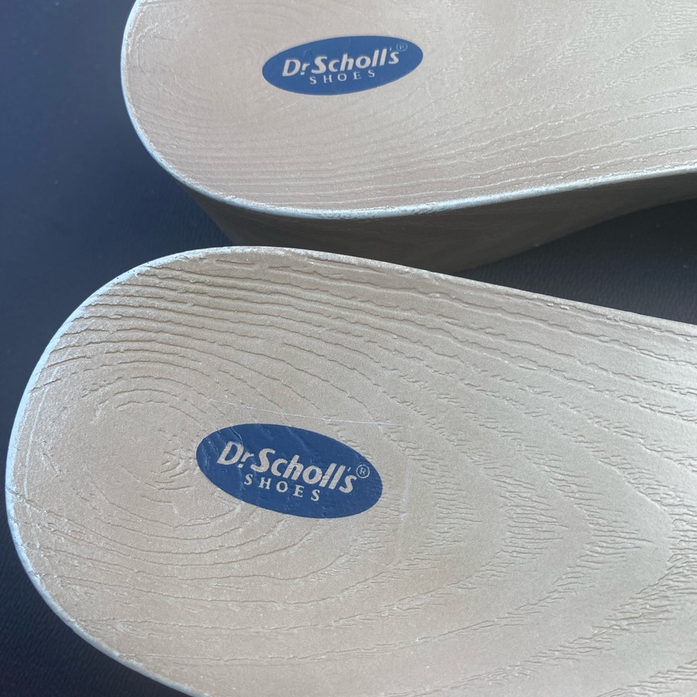 Dr. Scholl's Tan Textured Slide Sandals - Picture 7 of 8